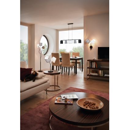 Eglo 98588 - Kattokruunu narulla ALMEIDA 5xE14/25W/230V