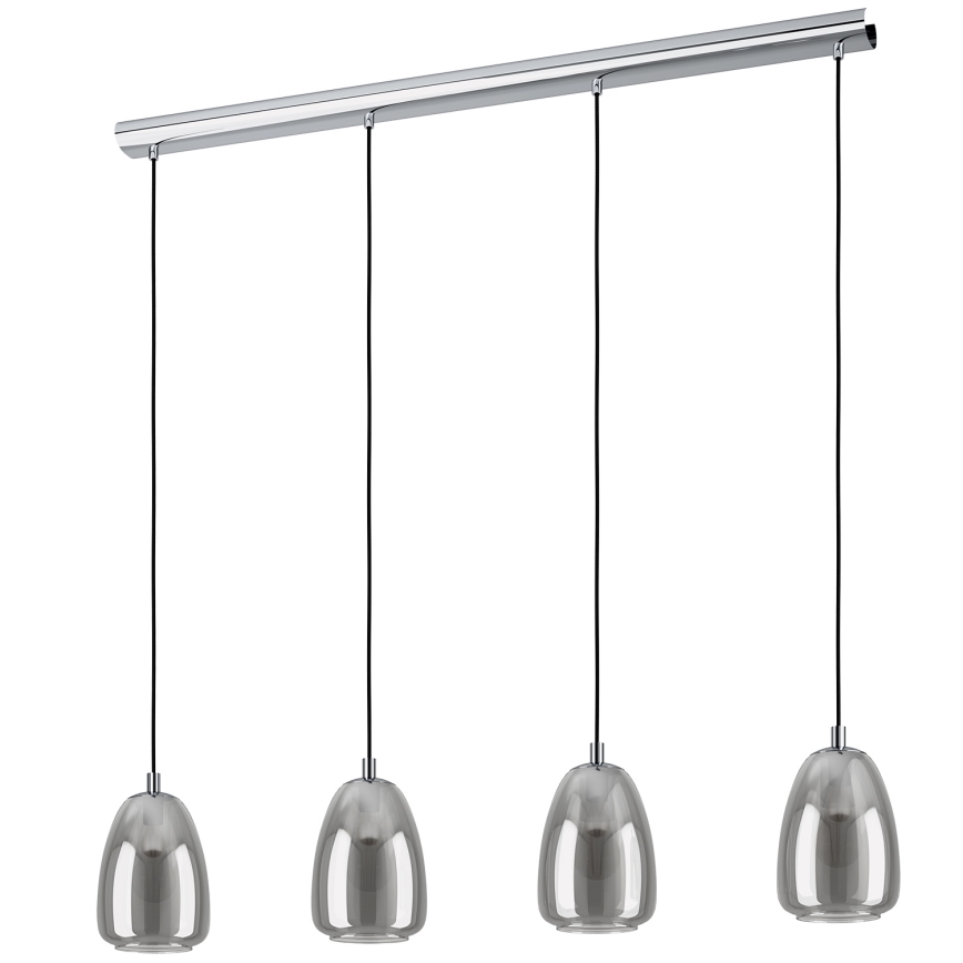 Eglo 98616 - Kattokruunu narulla ALOBRASE 4xE27/40W/230V