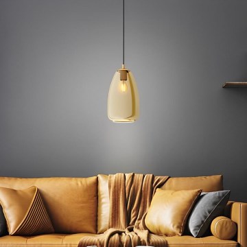 Eglo 98648 - Kattokruunu narulla ALOBRASE 1xE27/40W/230V