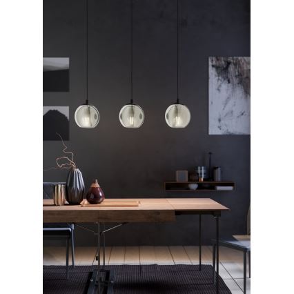 Eglo - Ripustettava kattovalaisin 3xE27/40W/230V