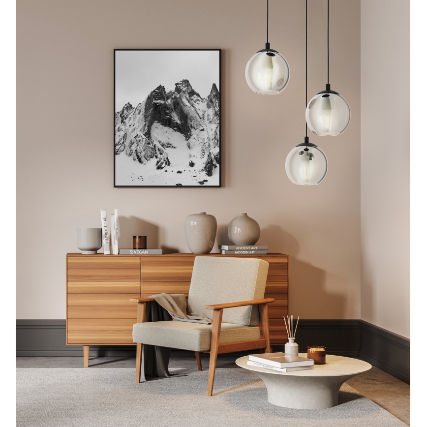Eglo 98653 - Riippuvalaisin ARISCANI 3xE27/40W/230V johdolla