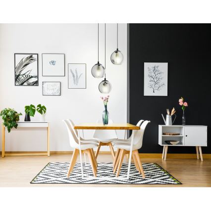 Eglo 98653 - Riippuvalaisin ARISCANI 3xE27/40W/230V johdolla