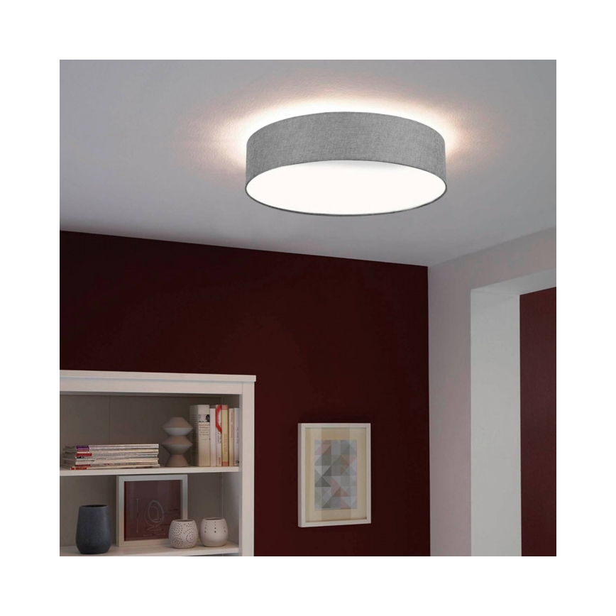 Eglo - Himmennettävä LED-RGB-kattovalaisin ROMAO-C LED/33W/230V + Kauko-ohjaus