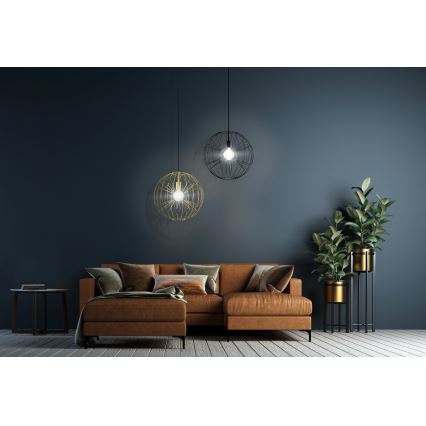 Eglo 98688 - Kattokruunu narulla OKINZURI 1xE27/60W/230V