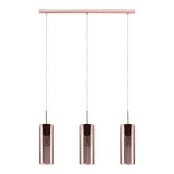 Eglo 98699 - Kattokruunu narulla SELVINO 3xE27/15W/230V