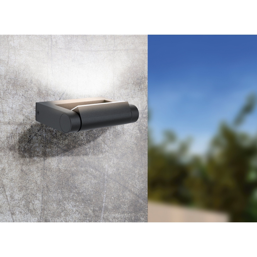 Eglo 98707 - LED-ulkoseinävalaisin BRIANZA LED/4,8W/230V IP44