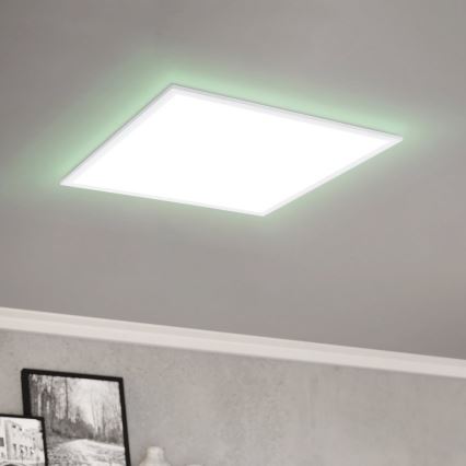 Eglo - RGBW Himmennettävä kattovalaisin LED/32,5W/230V 2700-6500K 60x60 cm + kauko-ohjaus