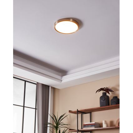 Eglo - LED-himmennettävä kylpyhuoneen kattovalaisin LED/19,5W/230V 2700-6500K IP44 ZigBee halkaisija 28,5 cm