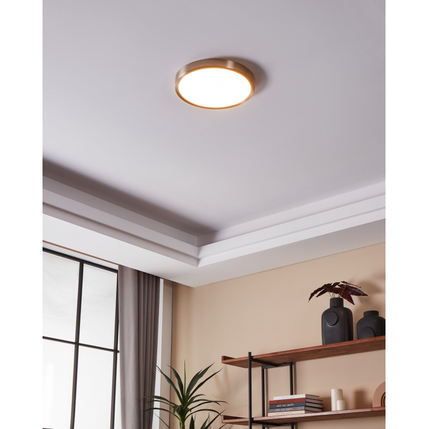 Eglo - LED-himmennettävä kylpyhuoneen kattovalaisin LED/19,5W/230V 2700-6500K IP44 ZigBee halkaisija 28,5 cm