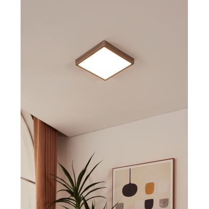 Eglo - LED-himmennettävä kylpyhuoneen kattovalaisin LED/19,5W/230V 2700-6500K IP44 ZigBee 28,5x28,5 cm