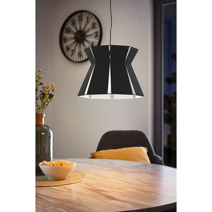 Eglo 99081 - Kattokruunu narulla VALECROSIA 1xE27/40W/230V