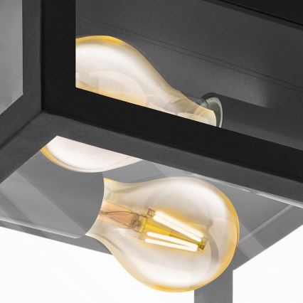 Eglo - Kylpyhuoneen kattovalaisin 2xE27/40W/230V IP44