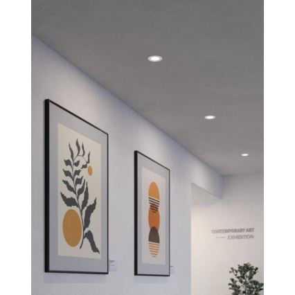 Eglo - LED-upotettava alasvalo 5,5 W, 230 V, Ø 11,7 cm