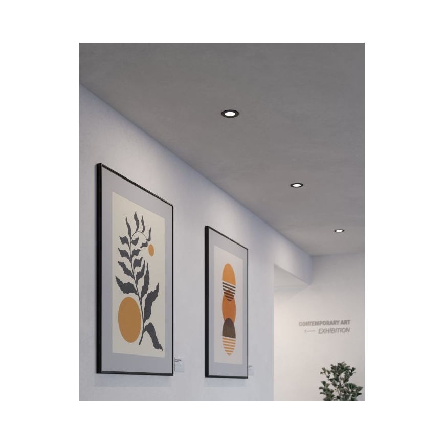 Eglo - LED-upotettava kattovalaisin LED/5,5W/230V, halkaisija 11,7 cm