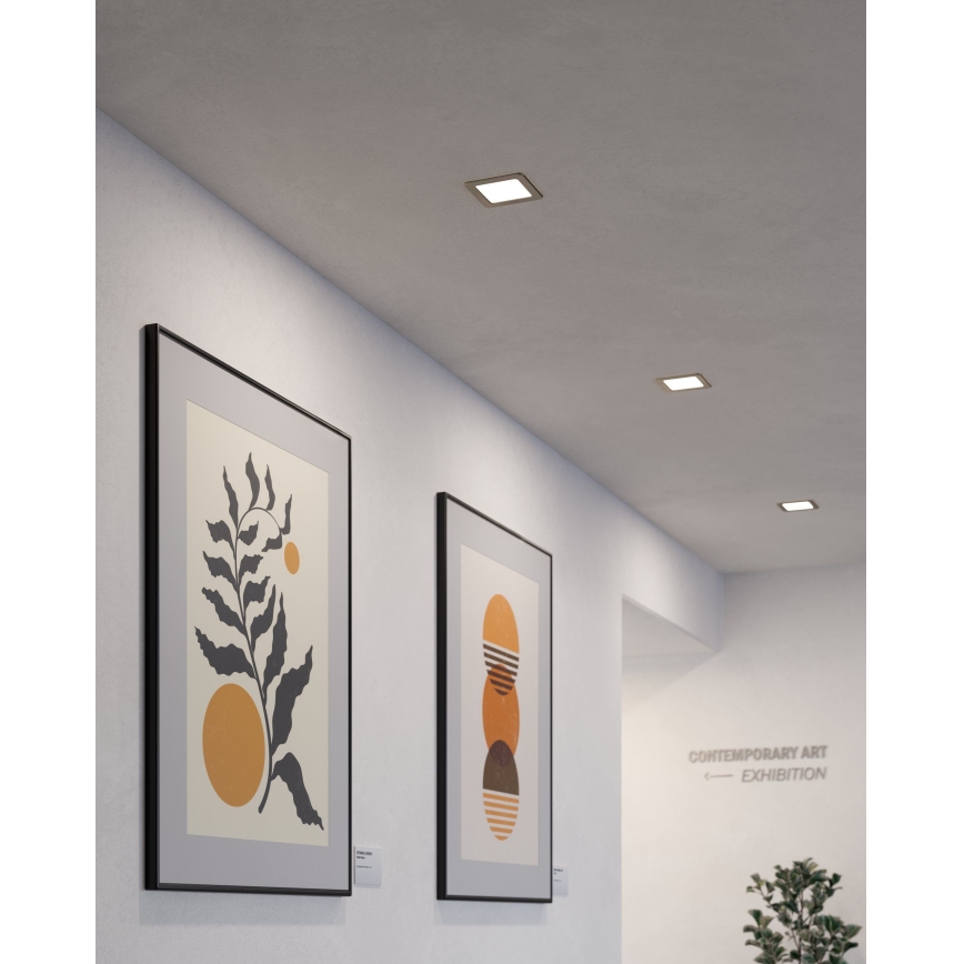 Eglo - LED upotettava valaisin LED/5,5W/230V 11,7x11,7 cm