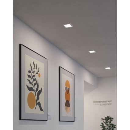 Eglo - LED-upotettava kattovalaisin LED/5,5W/230V 11,7x11,7 cm