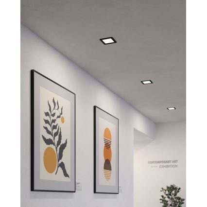 Eglo - LED-upotettava alasvalo LED/5,5W/230V 11,7x11,7 cm