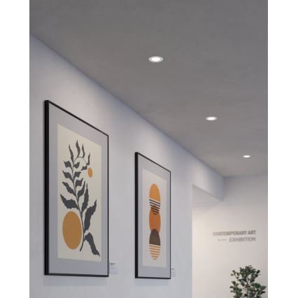 Eglo - LED-kylpyhuoneen upotettava alasvalo LED/2,7W/230V IP44 halkaisija 8,6 cm