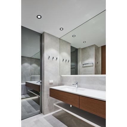 Eglo - LED-kylpyhuoneen upotettava kattovalaisin LED/2,7W/230V IP44 halkaisija 8,6 cm