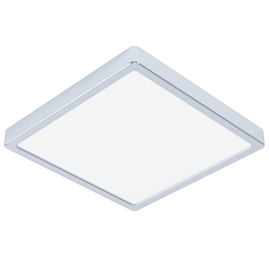 Eglo - LED-kylpyhuoneen kattovalaisin, 20 W, 230 V, IP44, 28,5 x 28,5 cm