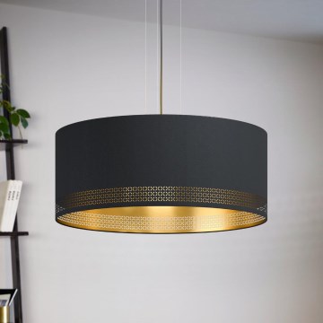 Eglo 99274 - Kattokruunu narulla ESTEPERRA 3xE27/40W/230V