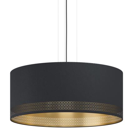 Eglo 99274 - Kattokruunu narulla ESTEPERRA 3xE27/40W/230V