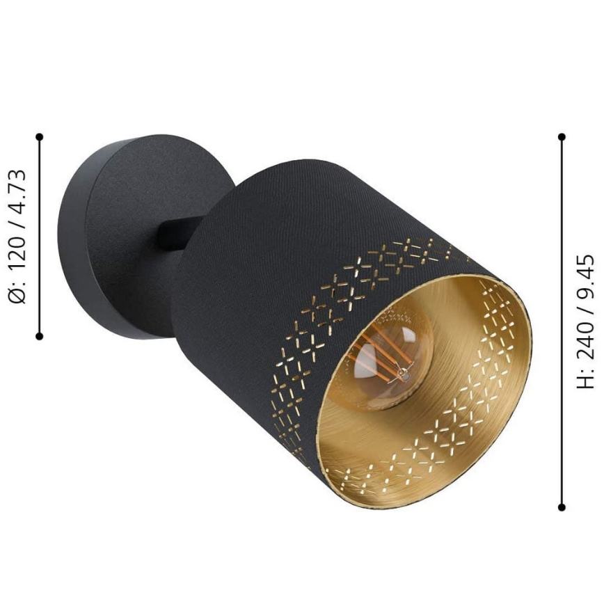 Eglo 99276 - Kohdevalo ESTEPERRA 1xE27/28W/230V