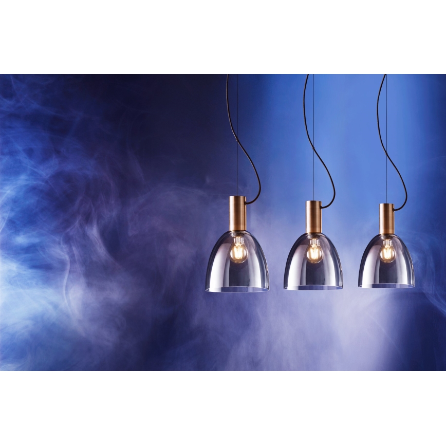 Eglo 99314 - Kattokruunu narulla LEBALIO 3xE27/40W/230V