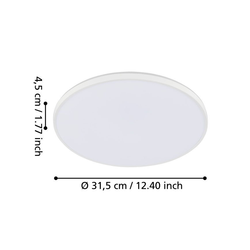 Eglo 99338 - LED-kattovalaisin CRESPILLO LED/18W/230V
