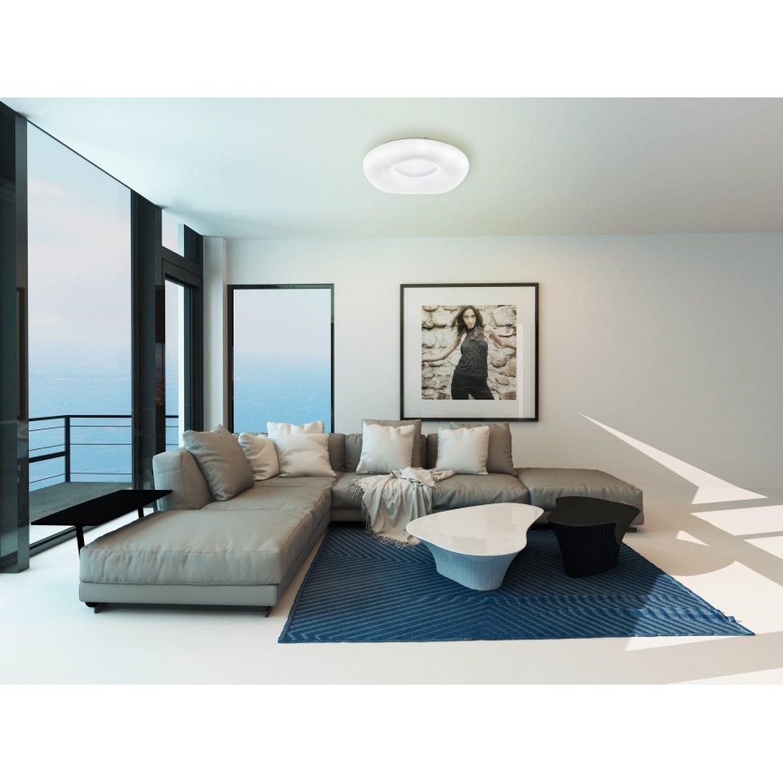 Eglo - LED himmennettävä kattovalaisin LED/18W/230V + kaukosäädin