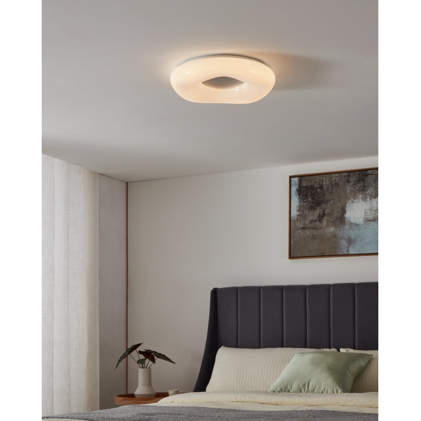 Eglo - LED himmennettävä kattovalaisin LED/18W/230V + kaukosäädin