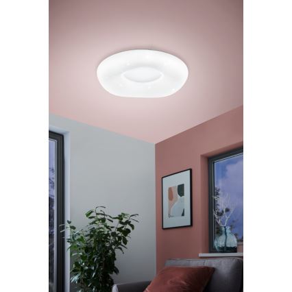 Eglo - LED himmennettävä kattovalaisin LED/18W/230V + kaukosäädin