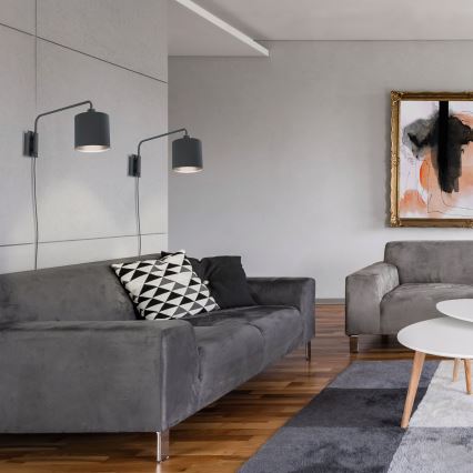 Eglo 99348 - Seinävalaisin STAITI 1xE27/40W/230V