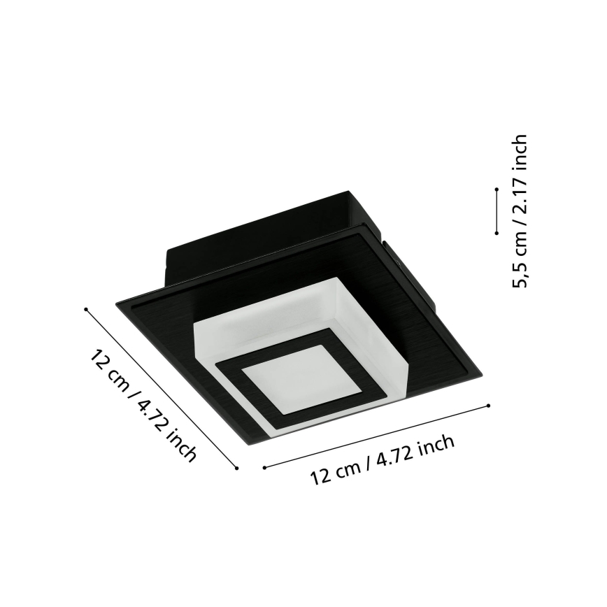 Eglo 99361 - LED-kattovalaisin MASIANO LED/3,3W/230V