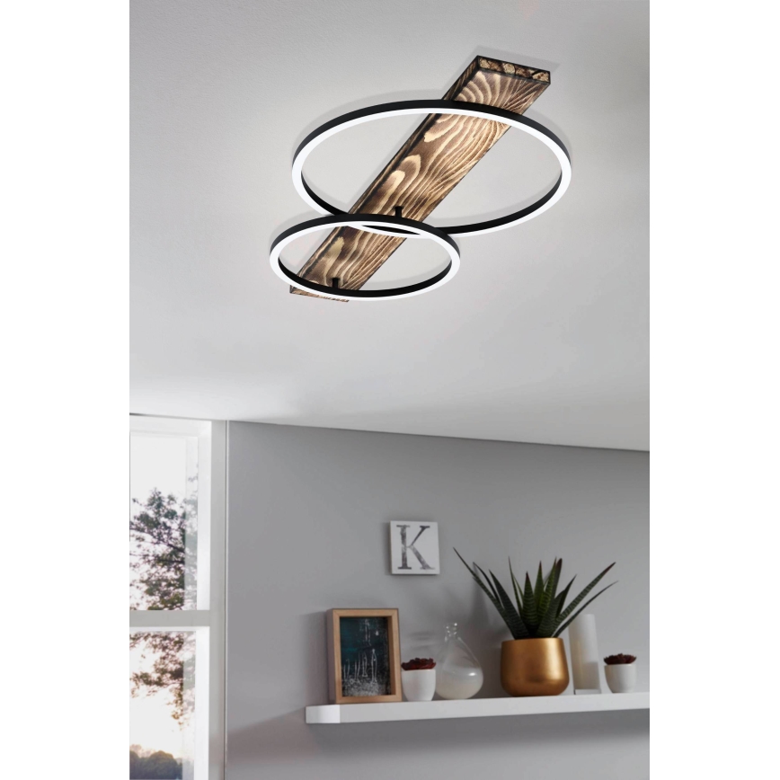 Eglo 99408 - LED-kattovalaisin BOYAL 2xLED/12W/230V