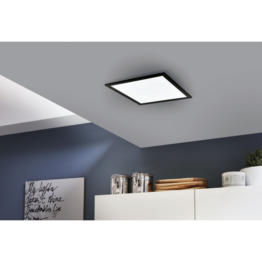 Eglo - LED RGB himmennettävä kattovalaisin SALOBRENA-C LED/16W/230V + kaukosäädin