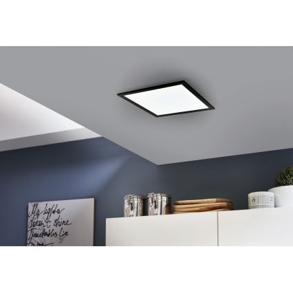 Eglo - LED RGB himennettävä kattovalaisin SALOBRENA-C LED/16W/230V 30x30 cm + kaukosäädin