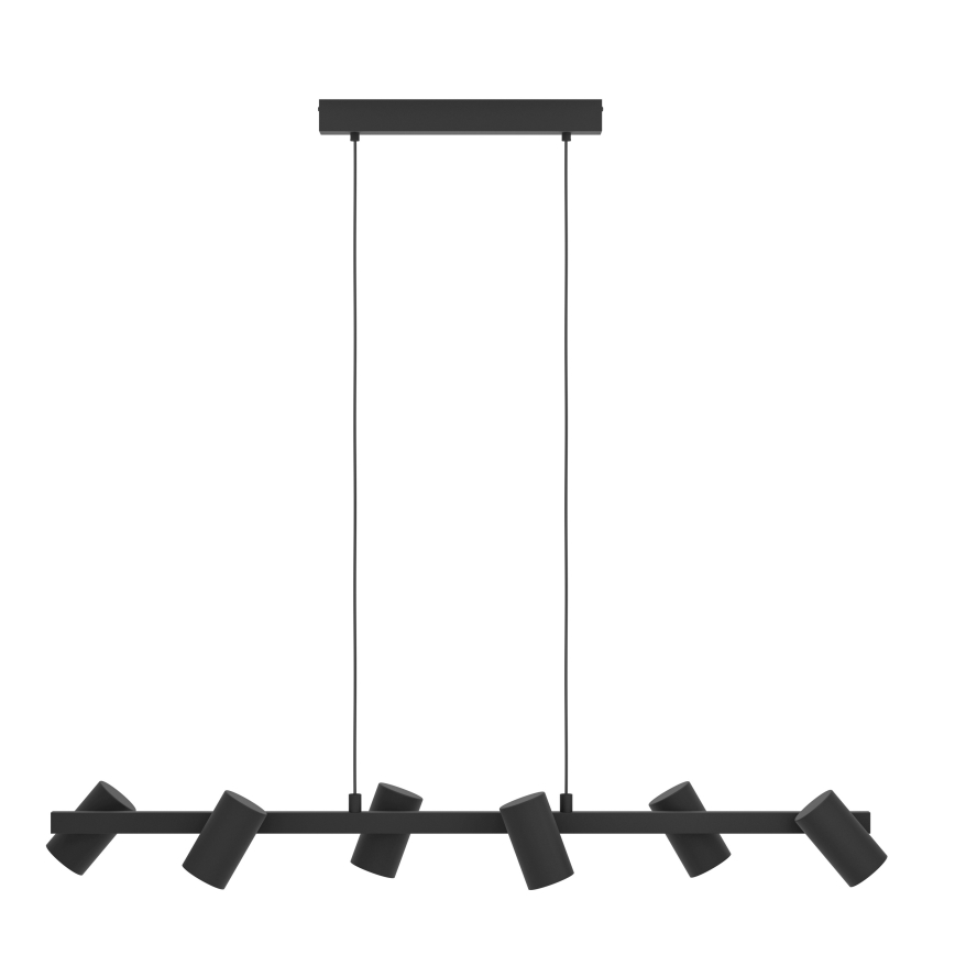Eglo 99464 - Kattokruunu narulla GATUELA 6xE14/25W/230V