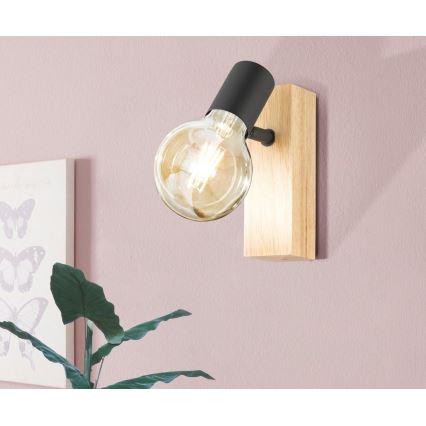 Eglo - Seinäkohdevalo TOWNSHEND 1xE27/10W/230V