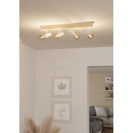 Eglo - Kohdevalo TOWNSHEND 4xE27/60W/230V