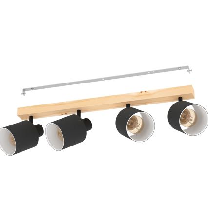 Eglo - Kohdevalo 4xE27/10W/230V