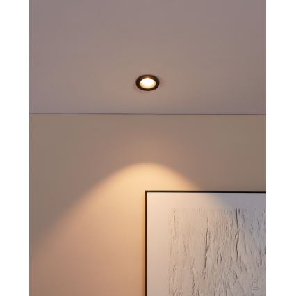 Eglo - LED Himmennettävä kylpyhuoneen upotettu valo  LED/6W/230V 2700K IP44