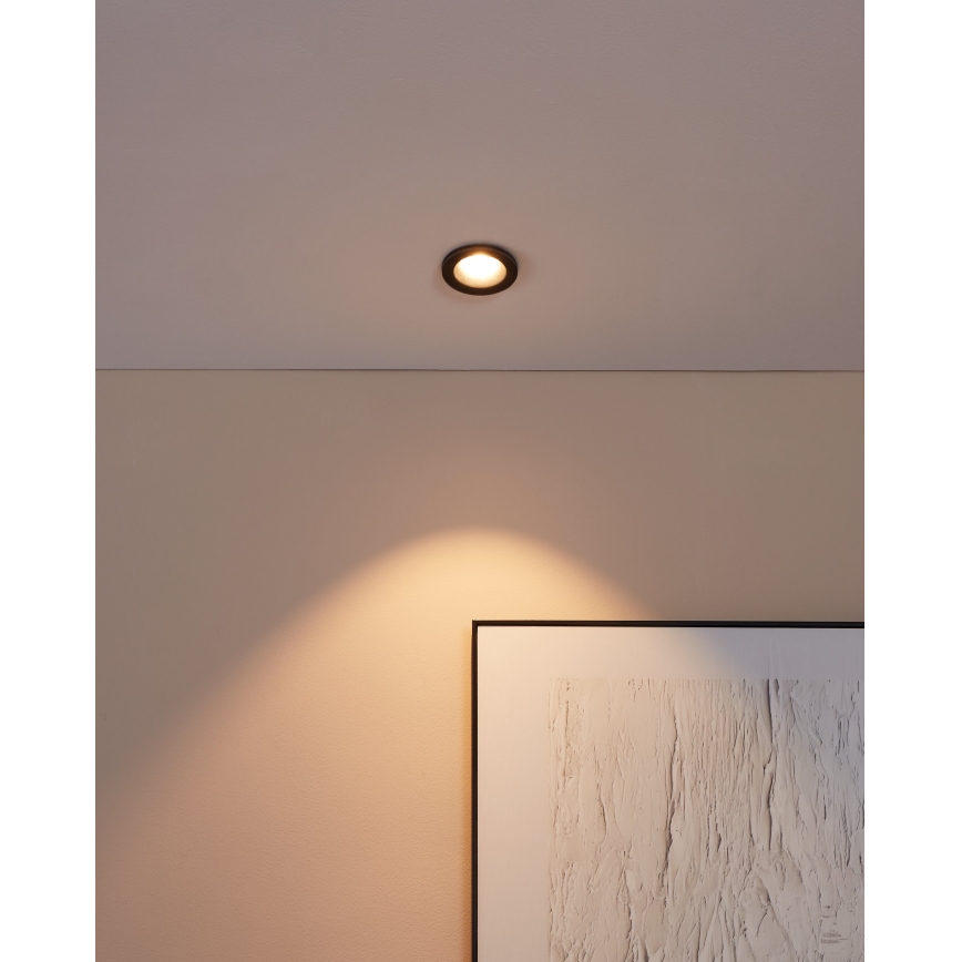 Eglo - LED Himmennettävä kylpyhuoneen upotettu valo  LED/6W/230V 2700K IP44