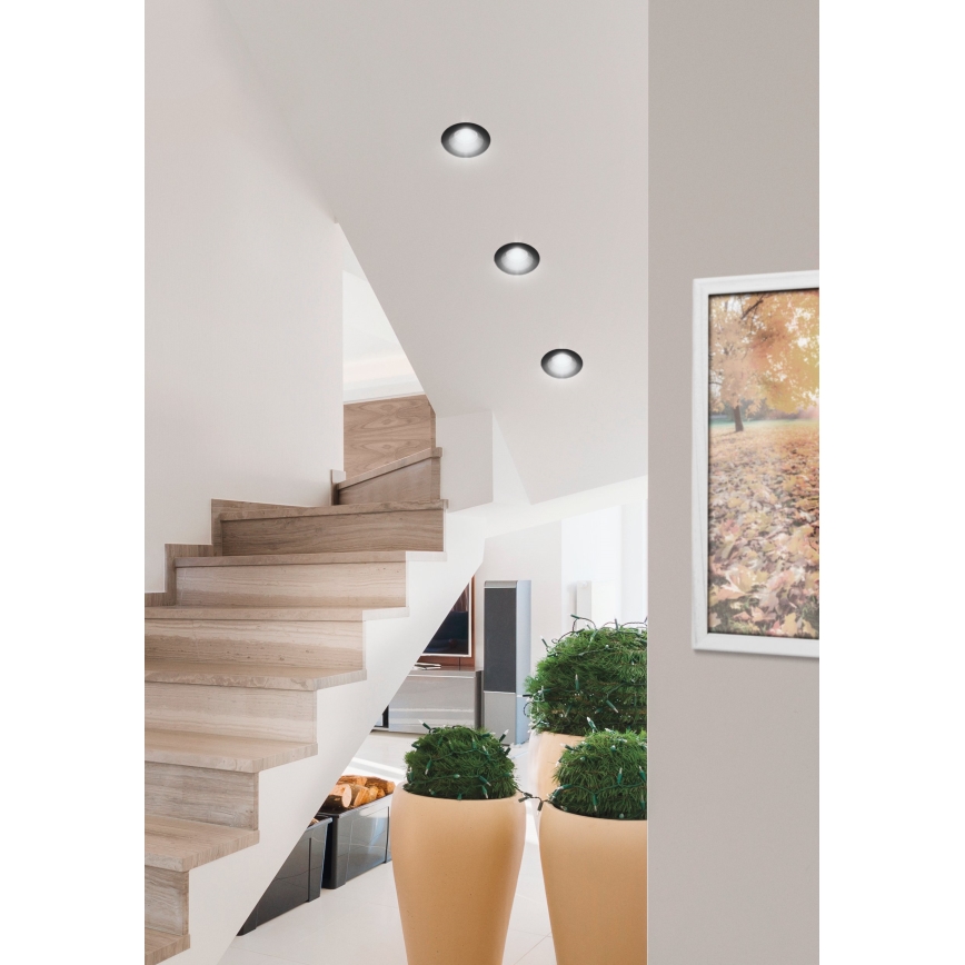 Eglo - LED Himmennettävä kylpyhuoneen upotettava valo LED/6W/230V 4000K IP44