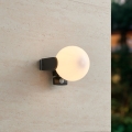 Eglo 99573 - Ulkoseinävalaisin liiketunnistimella RUBIO 1xE27/15W/230V IP44