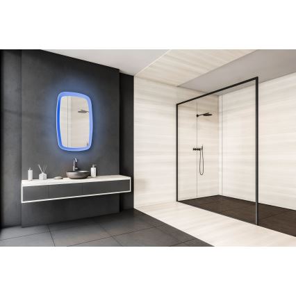 Eglo 99588 - LED RGBW himmennettävä kylpyhuonepeili taustavalolla 20W/230V IP44