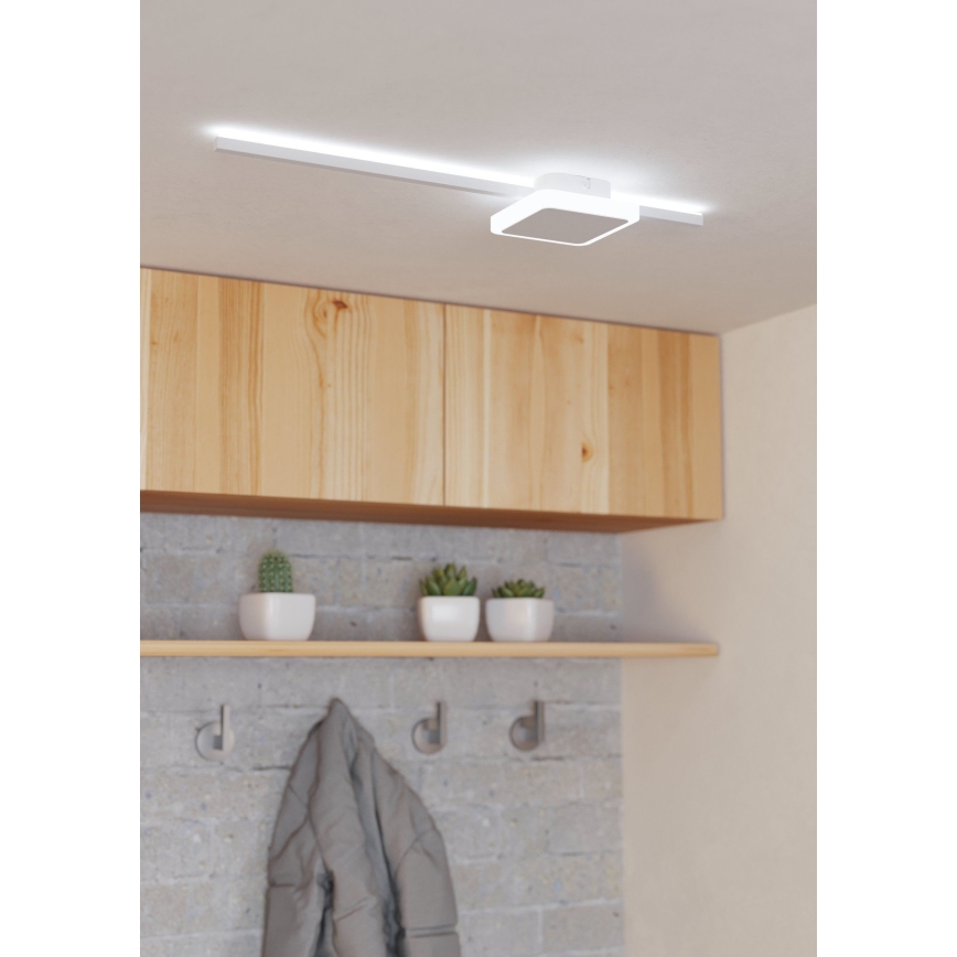 Eglo 99607 - LED-kattovalaisin SARGINTO, LED 6,3 W/230 V + LED 5,4 W