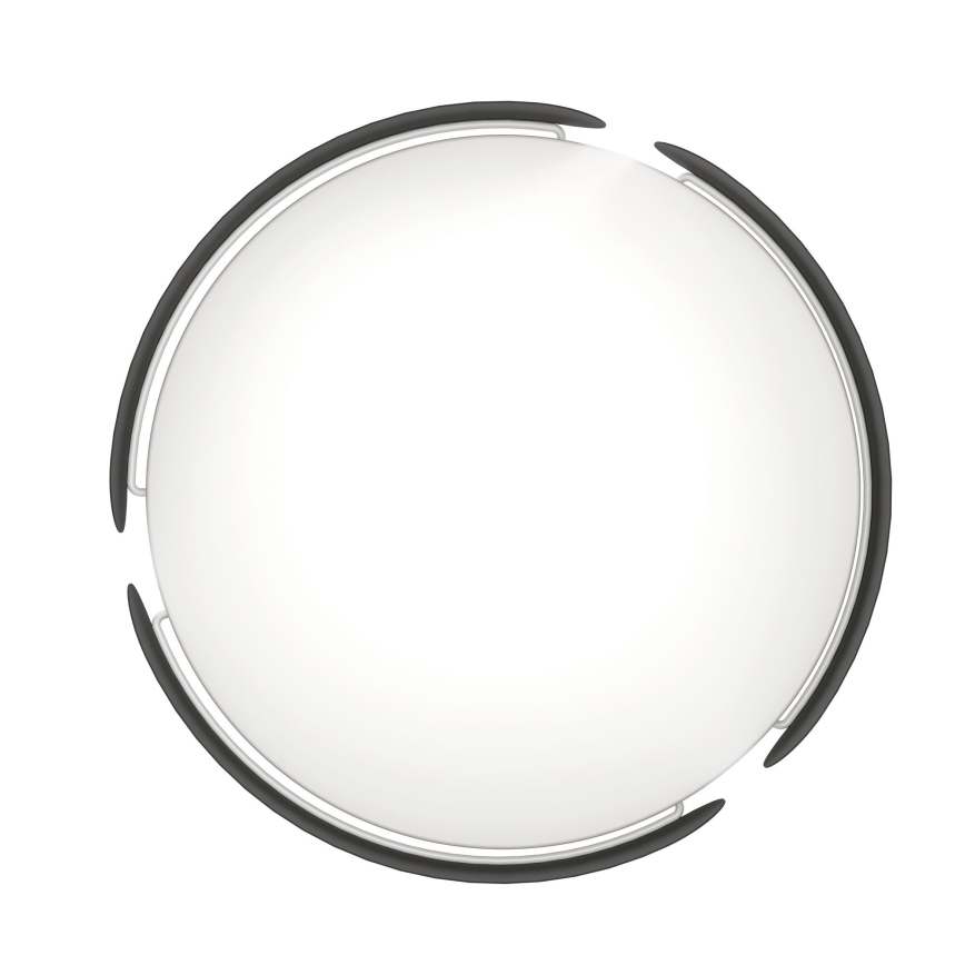 Eglo - LED-kattovalaisin LED/20W/230V halkaisija 37 cm musta