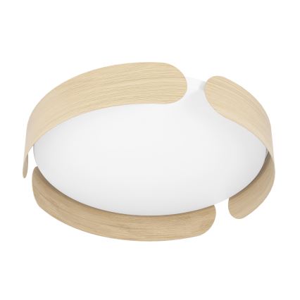 Eglo - LED-kattovalaisin LED/20W/230V Ø 37 cm beige