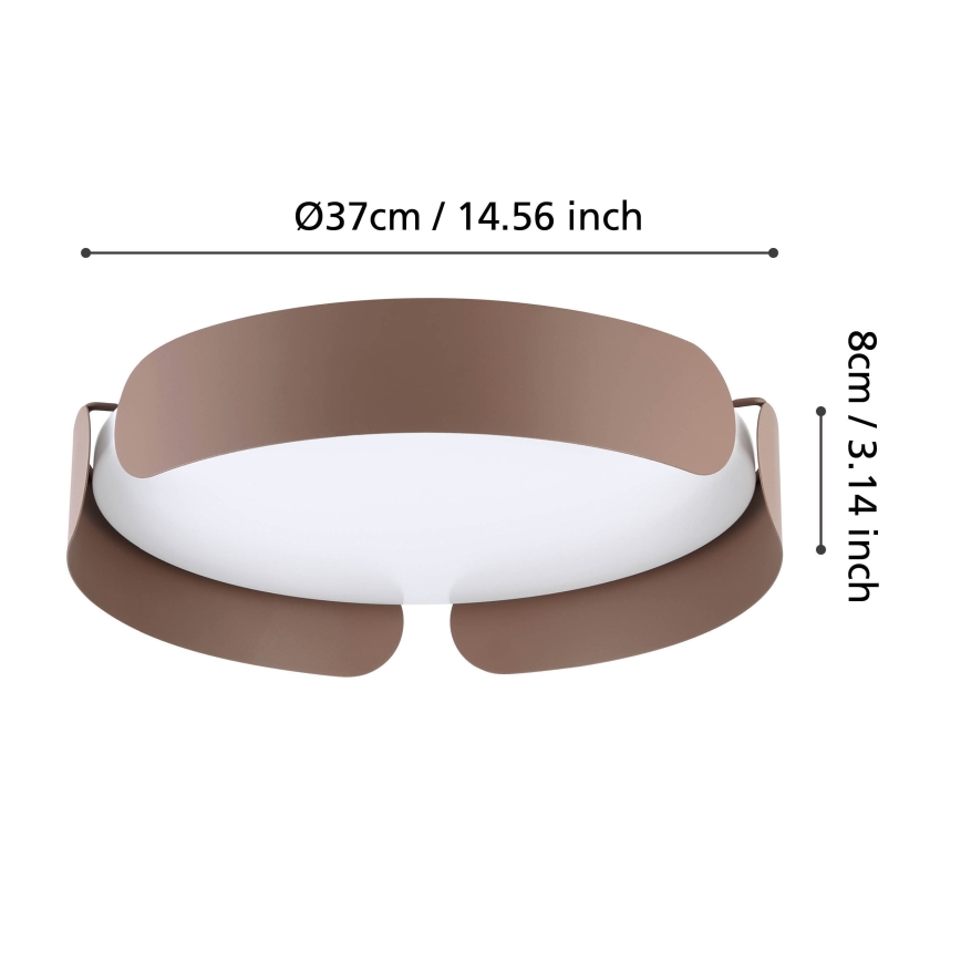 Eglo - LED-kattovalaisin LED/24W/230V